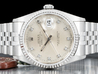 Rolex Datejust 36 Argento Jubilee 16234 Silver Lining Diamanti 